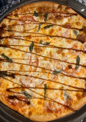 A picture of Classic Margherita Pizza.