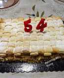 Pão de Ló folhado com creme pasteleiro