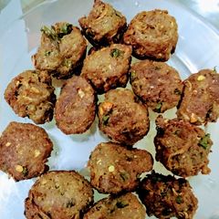 A picture of Beef Qeema kabab.