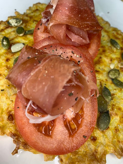 Una foto de Tortitas de arroz casera en airfryer