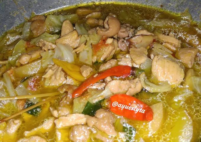 Resep: Tongseng ayam kentang Istimewa