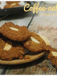 Foto resep Oat coffee cookies🧇