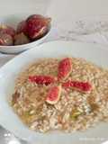 Risotto con fichi