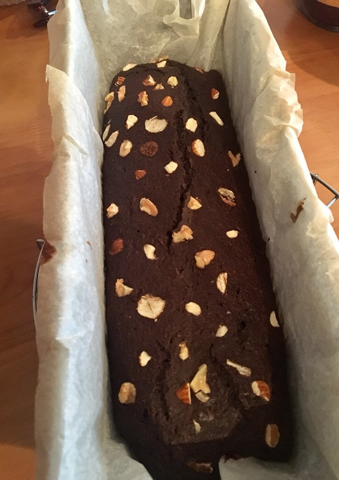 Una foto de Brownie de avena