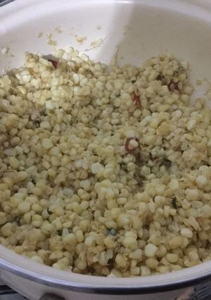Una foto de Esquites fritos