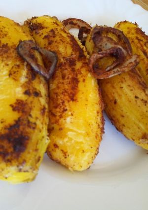 A picture of Cinnamon Grilled Bananas.