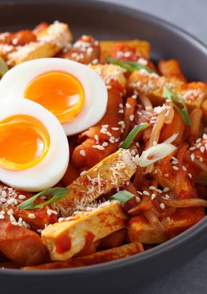 Tteokbokki recept fotója