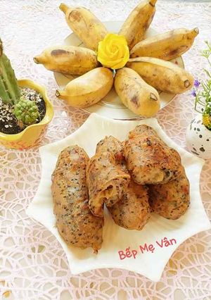 Hình của món Bánh chuối chiên.