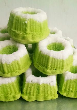Foto resep Putu ayu pandan super lembut