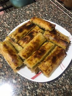 صورة لوصفة صوابع الجلاش باللحمه المفرومه 😋
