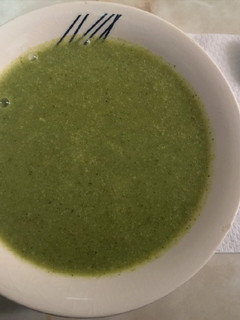 Una foto de Crema de brócoli