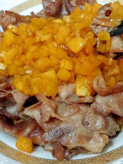 奶油鳳梨燒肉 的食譜成品照片