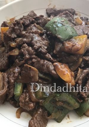 Foto resep Sapi Lada Hitam