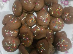 Foto resep Chocolate cookies sprinkle ala mama albi