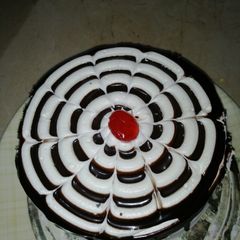 A picture of Choco Vanilla Cake.