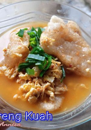 Foto resep 34. Cireng Kuah