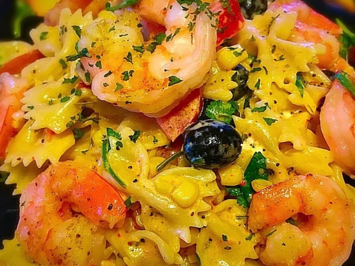 Easy Way Make Recipe Spicy Shrimp Pasta Salad that is  Makes Drooling, Perfect}