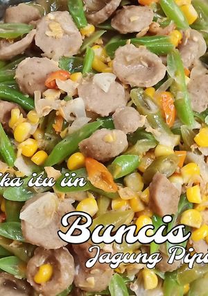 Foto resep Buncis Jagung pipil