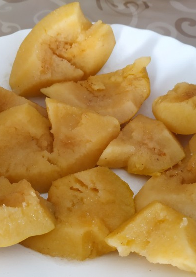 Una foto de Membrillo cocido con canela