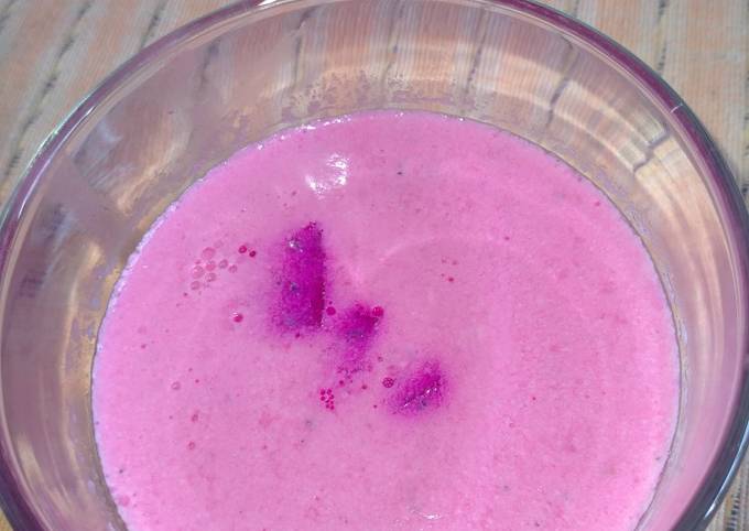 Resep Pudsu bunaga (Puding susu buah naga) Resep Pudsu bunaga (Puding susu buah naga)