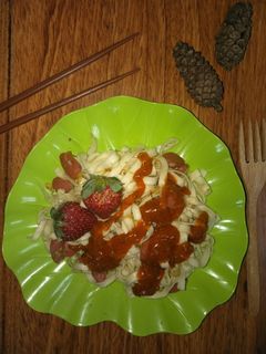 Foto resep Fettucinne Bolognese Saos