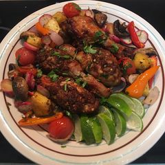 A picture of Jerk Chicken.