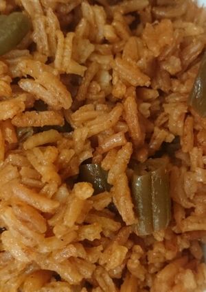 عکسی از دستور لوبیا پلو