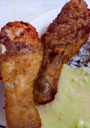 Una foto de Pollo frito