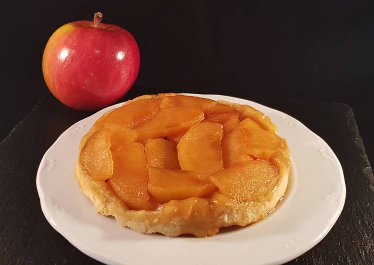 Mini tarta Tatín en la freidora de aire