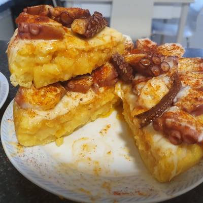 Tortilla de patatas y pulpo – Cocina con BRA