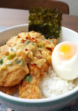 Foto resep Ayam Saus Telur Asin (Salted Egg Chicken)