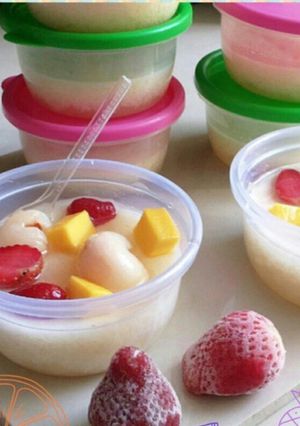 Foto resep Puding Tofu Leci