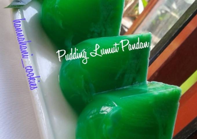 Panduan Memasak Resep Pudding Lumut Pandan