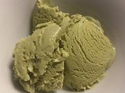 Gambar es krim matcha