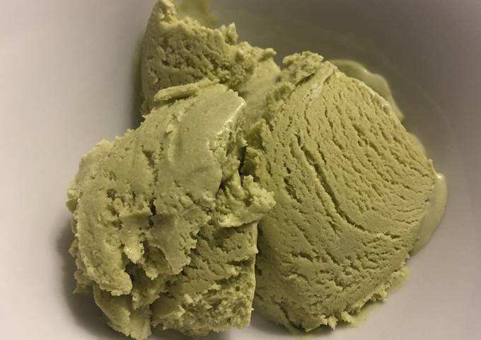 Resep Es krim matcha green tea Anti Gagal