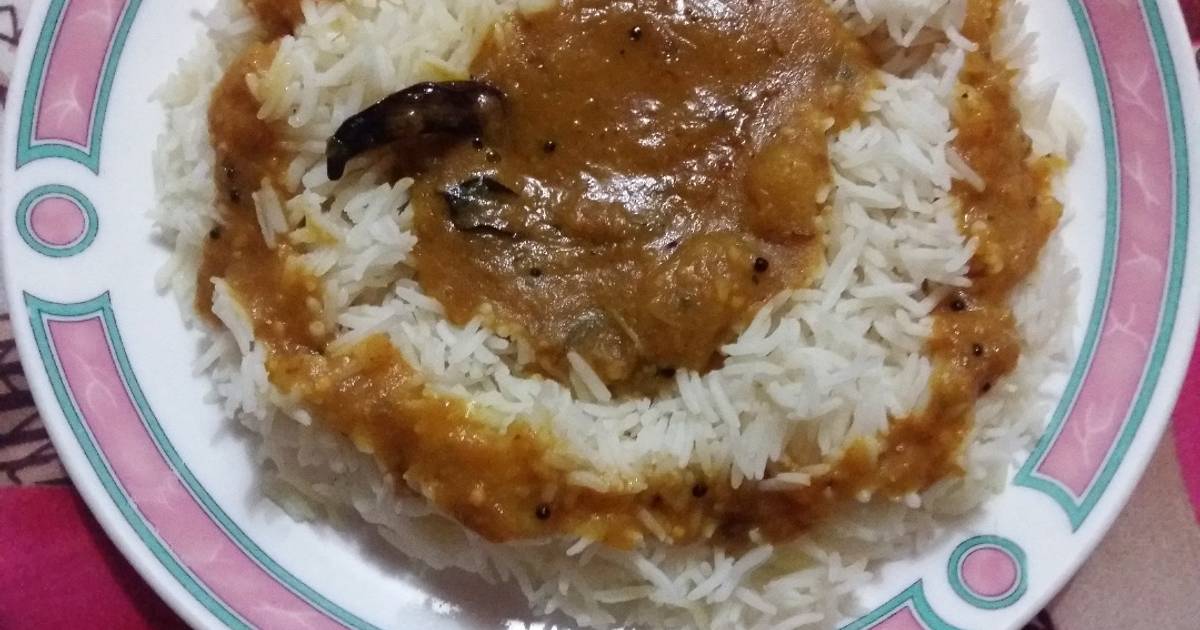 Sambar rice Recipe by Alka Sharma Cookpad