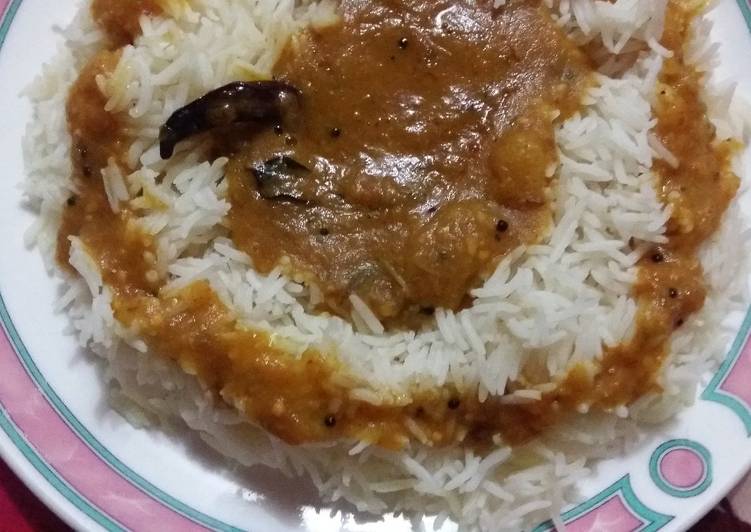 Recipe of Homemade Sambar rice