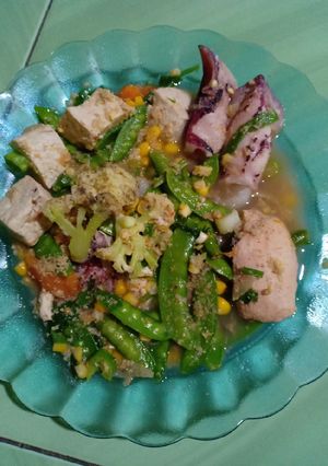 Foto resep Sup lengkap anti lapar ala diet hughies