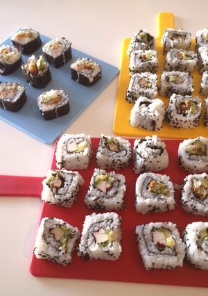 Una foto de Arroz de sushi