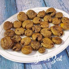 A picture of Aloo Tuk with Baby Potatoes.