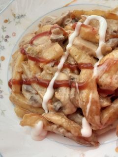 عکسی از دستور سیب زمینی پنیری ویژه