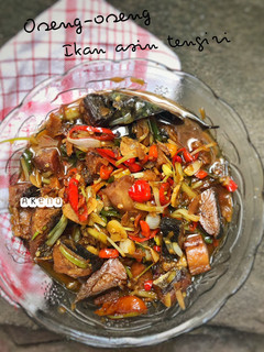 Foto resep Oseng-oseng ikan asin tengiri