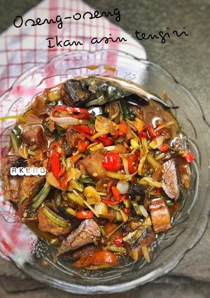 Foto resep Oseng-oseng ikan asin tengiri