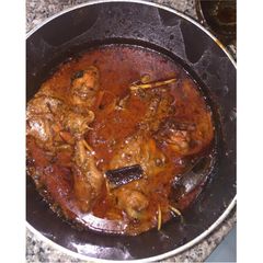 A picture of Chicken Qorma.