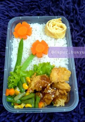Foto resep Saos teriyaki untuk ricebox, bento, ricebowl jualan