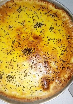 صورة لوصفة فطيرة تركية