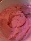 Bavaroise o mousse de frutilla
