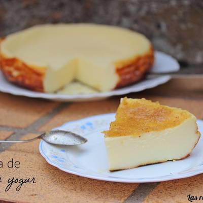 Tarta de queso y yogur Receta de Las recetas de Masero- Cookpad
