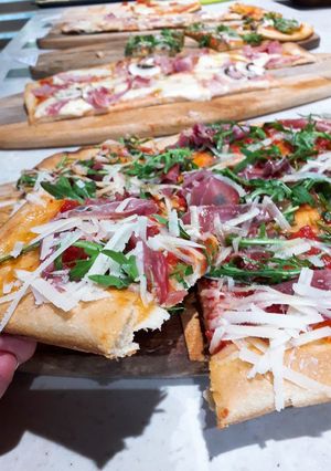 Una foto de Pizza casera Argentina 🇦🇷