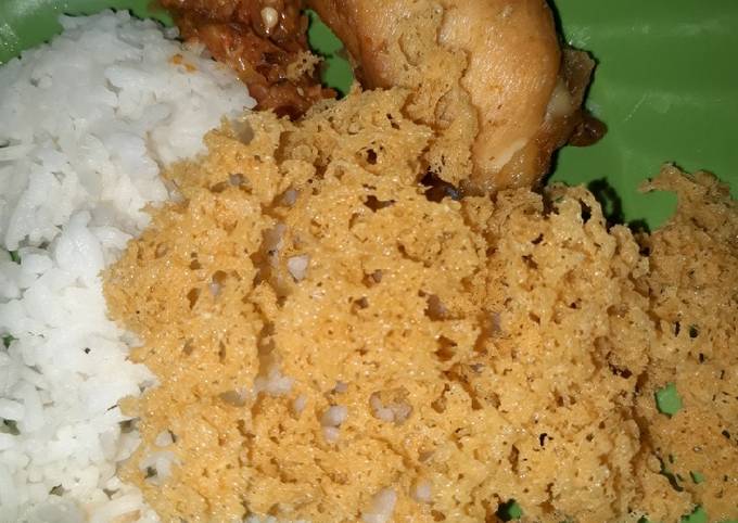 Ayam Goreng Kremes sambal terasi